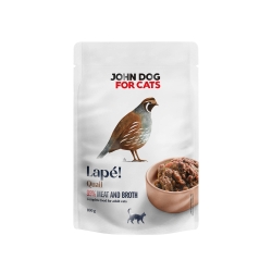 John Dog for Cats saszetka dla kota Przepiórka 100 g Lapé